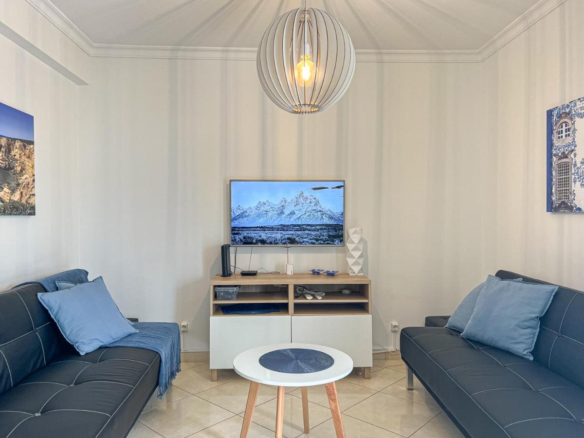Ferienwohnung Old Town 2Br 50M Ocean W/ Ac Wi-Fi Parking Terrace Albufeira Exterior foto